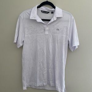 Travis Mathew golf polo size M